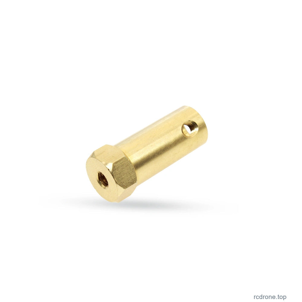 Rigid brass hex adapter physical detail 6