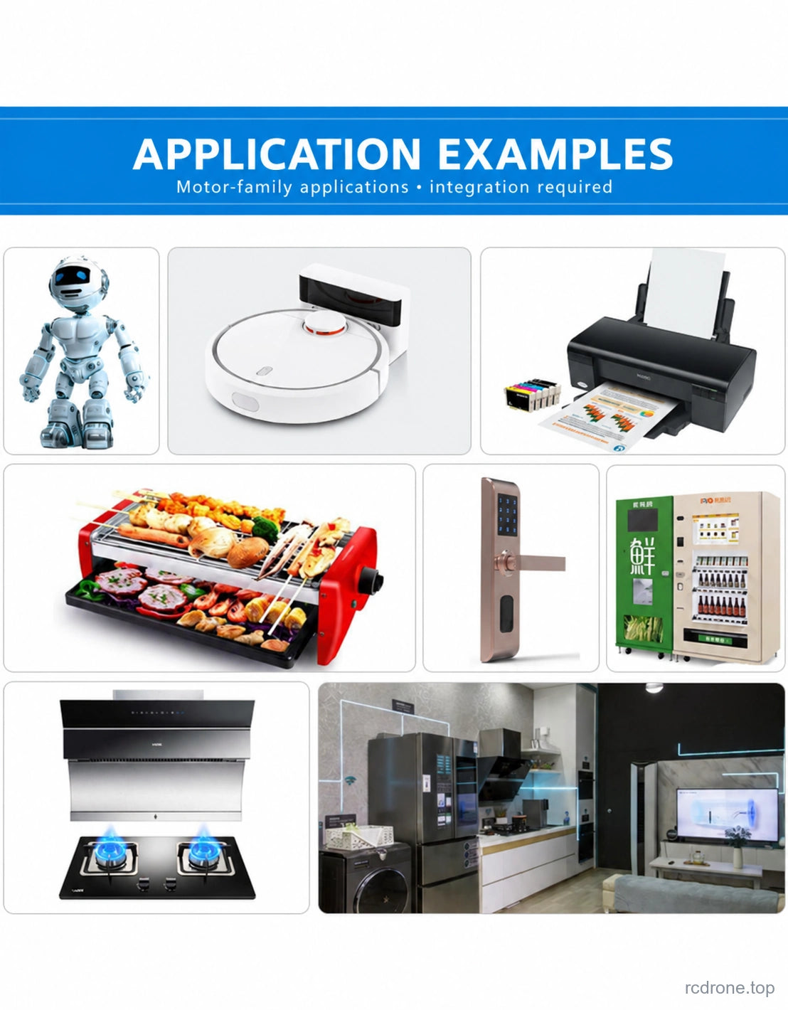 Motor-family application examples