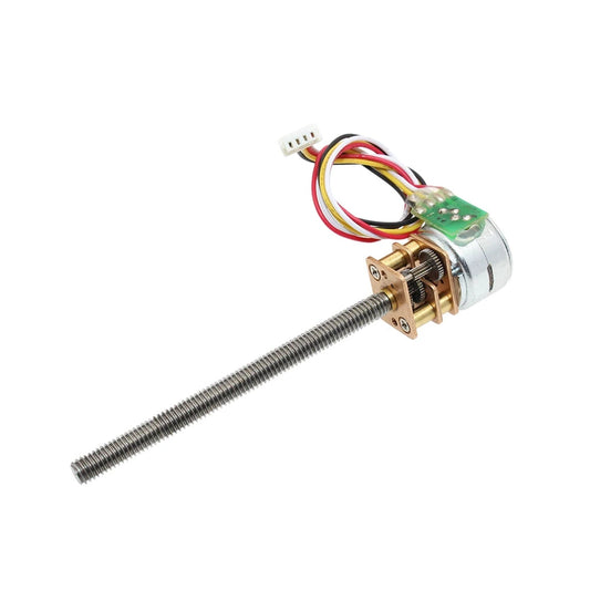 M4 threaded-shaft geared stepper motor only