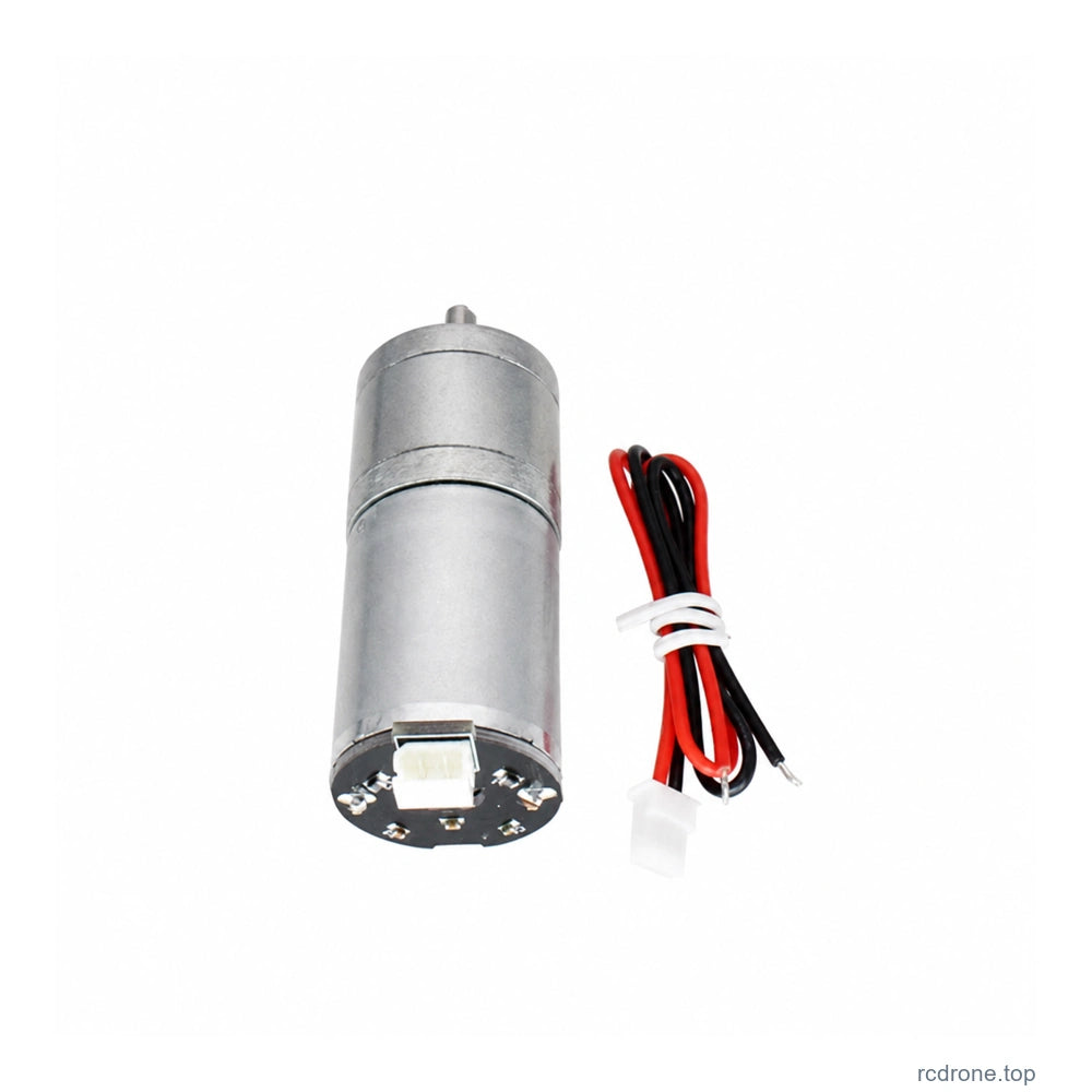 Motor with solderless connection board and matching two-wire lead