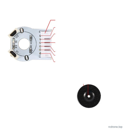Encoder board and matching magnet: F130/F150/F180 / 13 PPR / PH2.0 / No separate lead