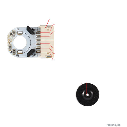 Encoder board and matching magnet: N20 / 7 PPR / ZH1.5 / No separate lead