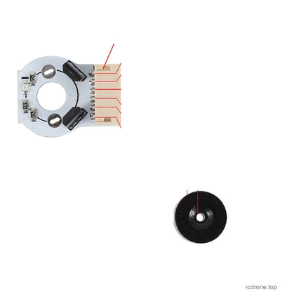 Encoder board and matching magnet: 030 / 7 PPR / ZH1.5 / No separate lead