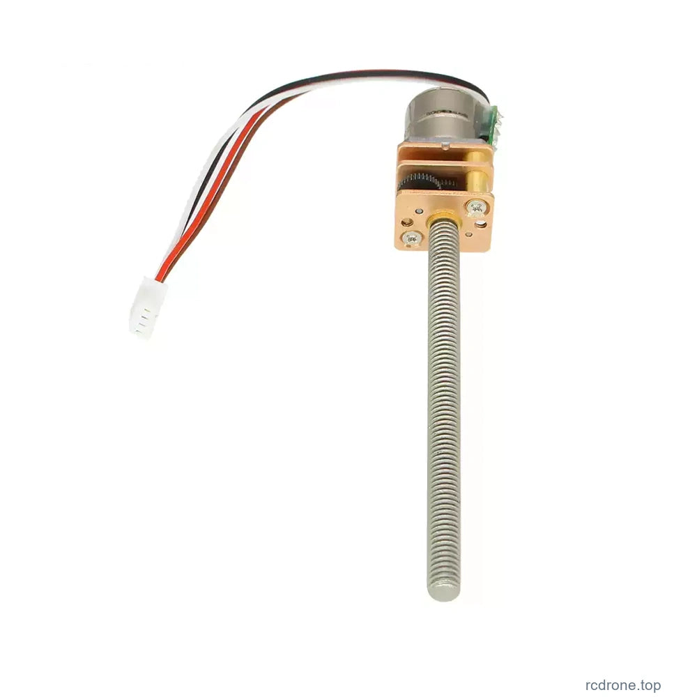 M4 threaded-shaft stepper motor, actual product angle 4