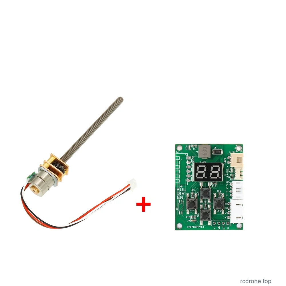 Motor with open driver board