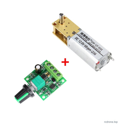 Motor + Mini PWM Controller;one selected motor