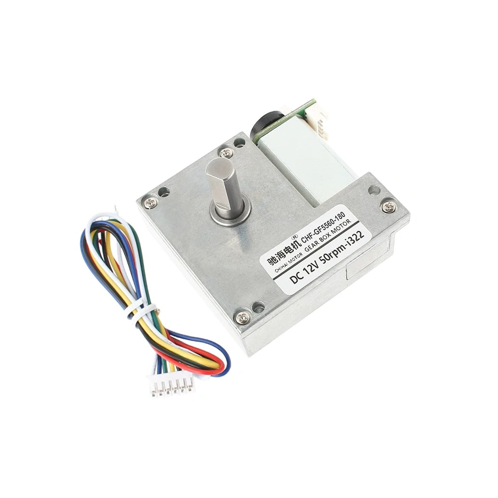 GF5560-180ABHL encoder motor with matching six-wire lead