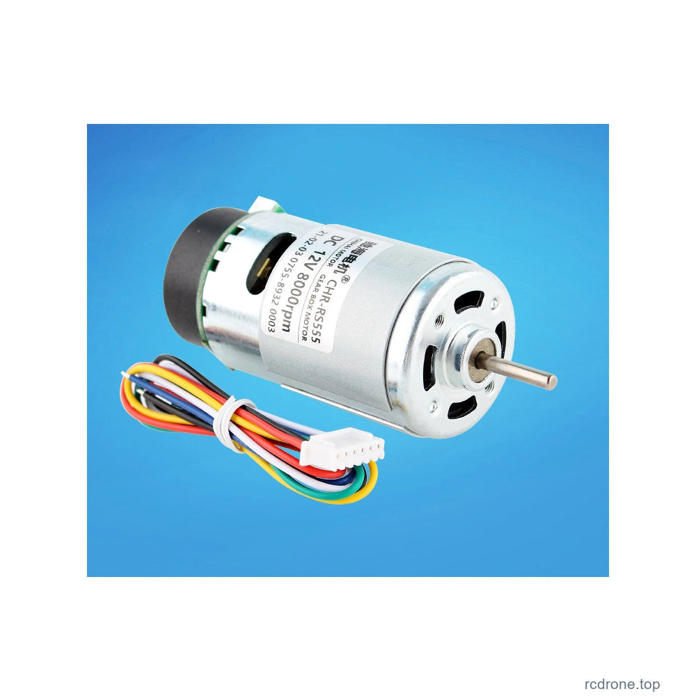 RS555 Hall encoder motor physical view 10