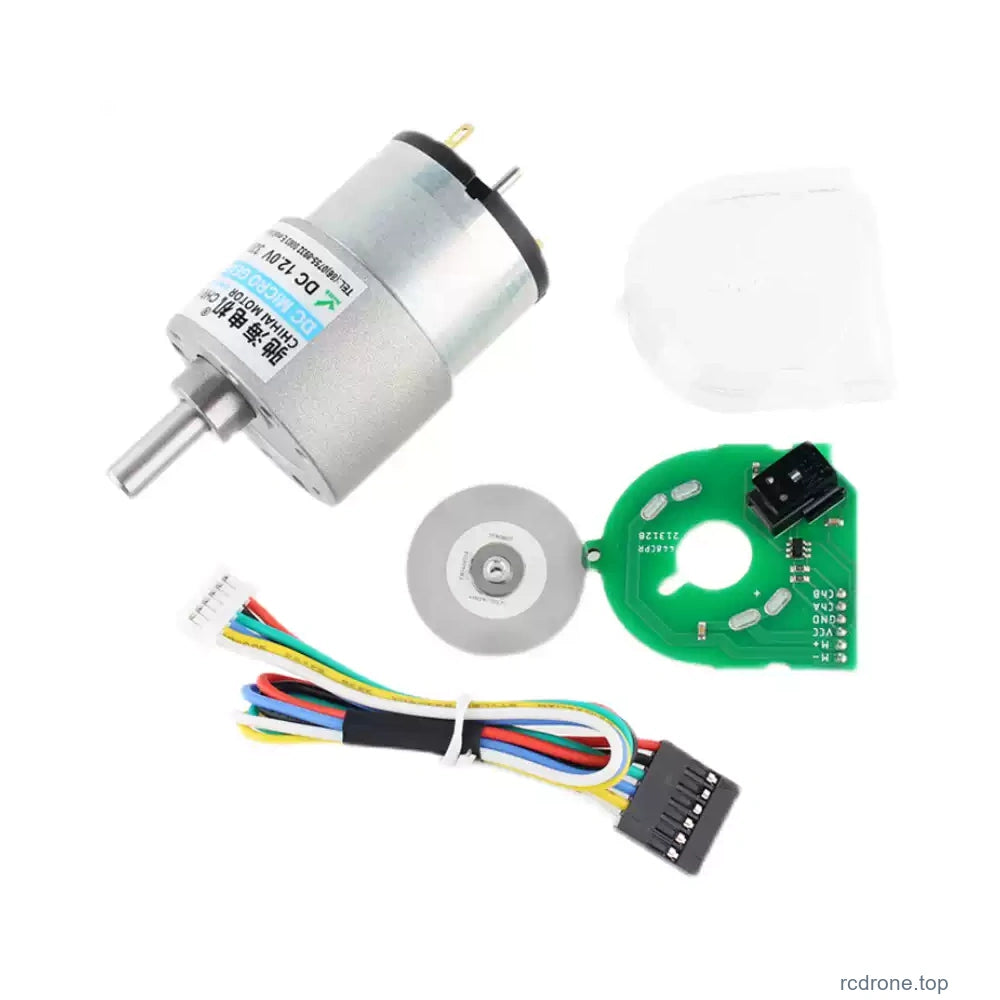 Optical motor, disc, circuit board, cover and lead construction reference