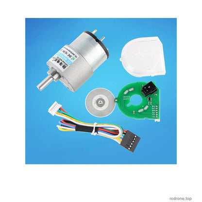 Optical encoder motor component construction reference
