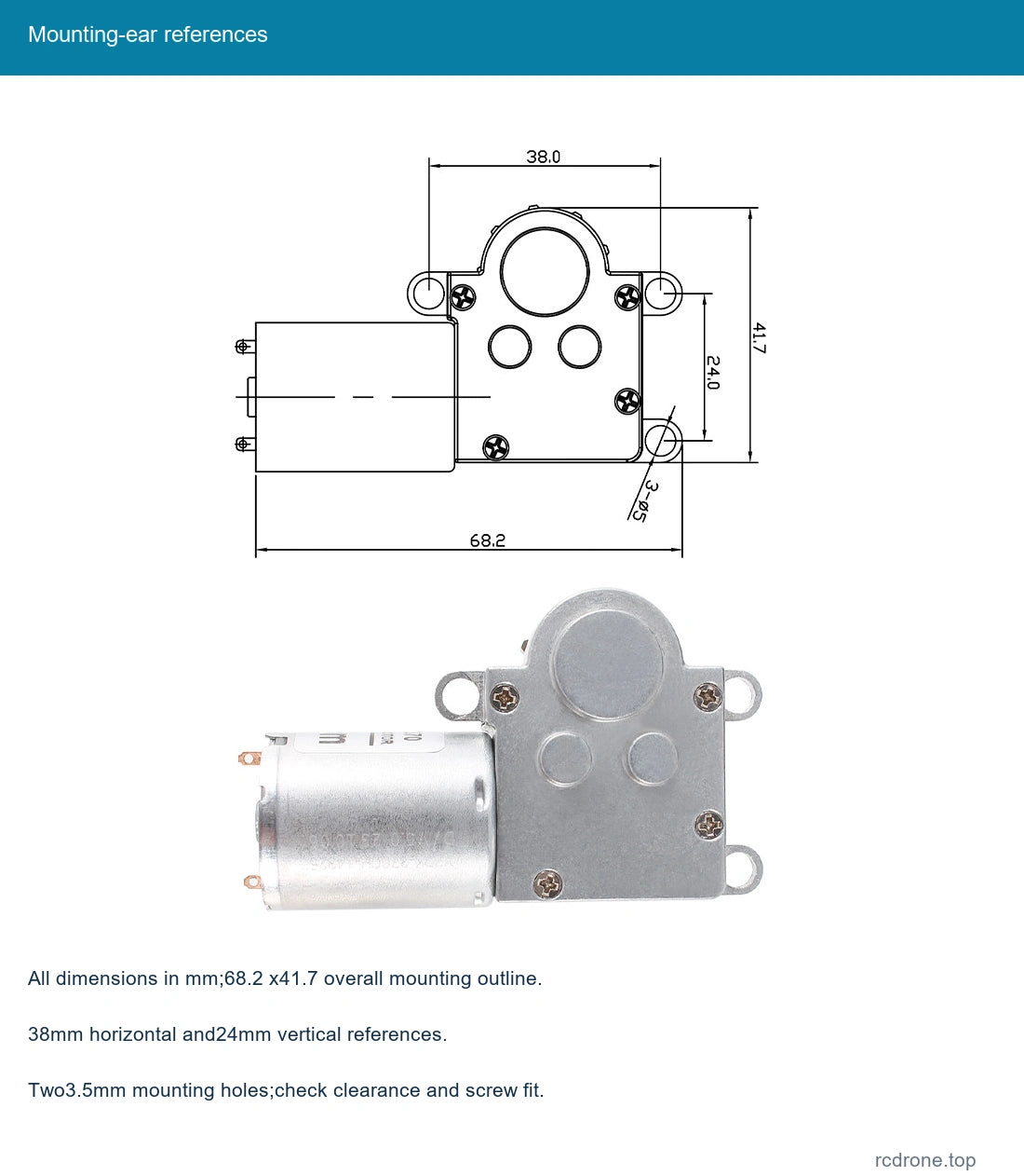 Mounting-ear references