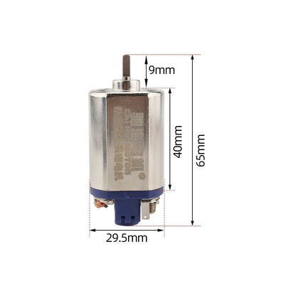 02 Blue / Bonded Rare Earth / J8 motor and shaft dimensions