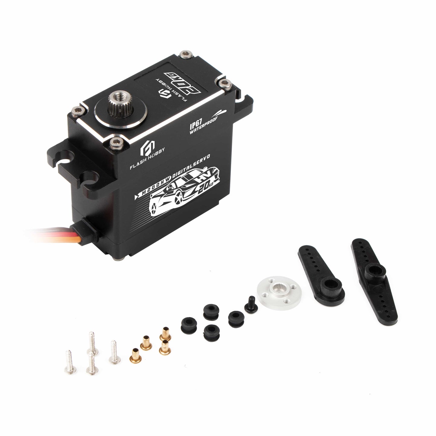 Flashhobby M20DHW 20.5KG 7.4V Iron Core Servo