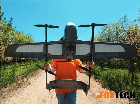 Foxtech Loong 170 VTOL - 15KM 2KG Payload 100 Minutes 1700mm Wingspan Airplane