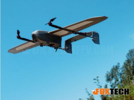 Foxtech Loong 170 VTOL - 15KM 2KG Payload 100 Minutes 1700mm Wingspan Airplane