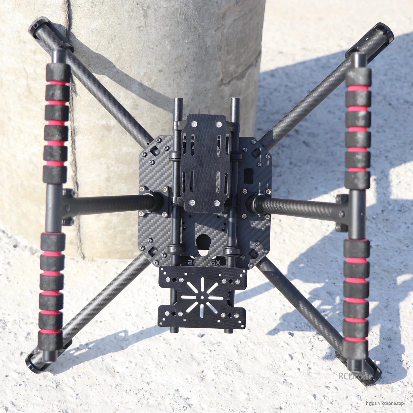 Mark4 V4 3K Włókno 15 -calowy 594 mm rozstawu osi Zestaw ramy FPV W Włókno z włókna węglowego poślizg