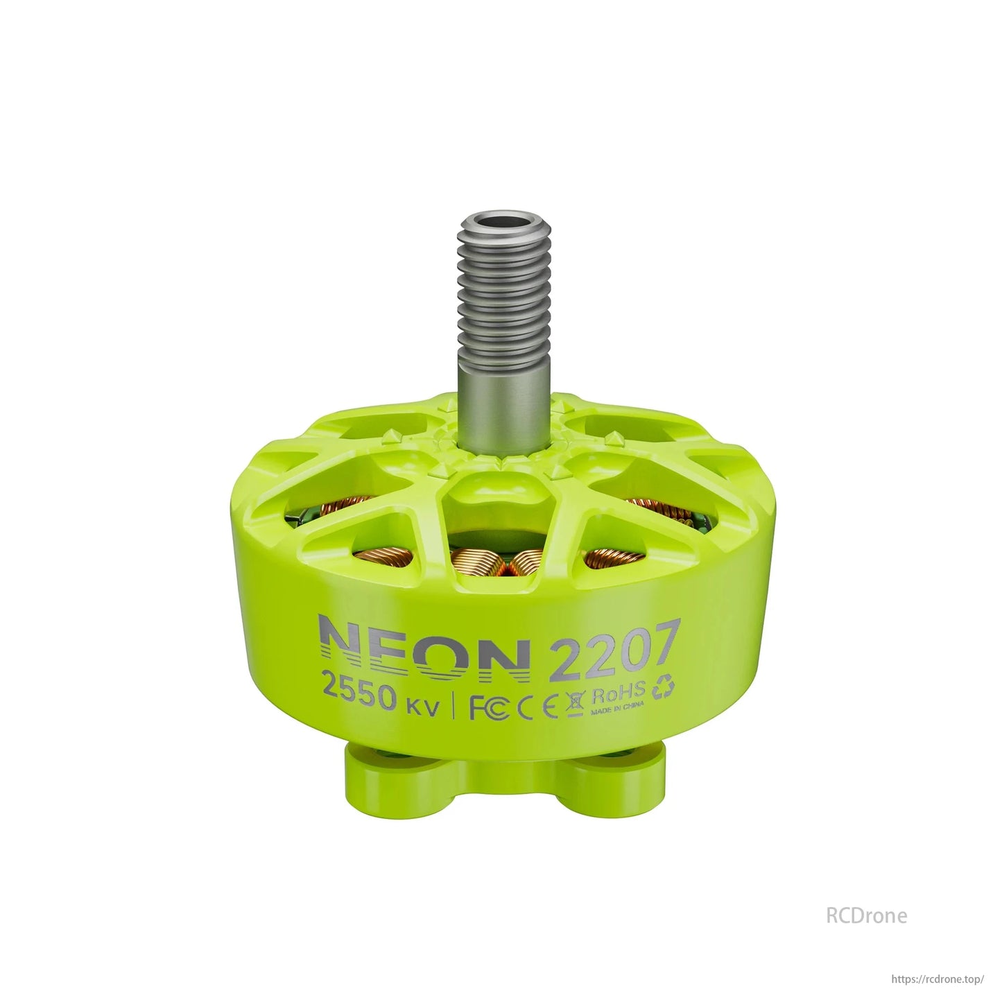 MEPS NEON 2207 brushless motor, 2550KV, designed for 5-inch FPV freestyle drones, offers high performance and efficiency.