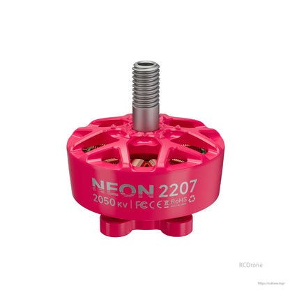 NEON 2207 brushless motor, 2050KV, designed for 5-inch FPV freestyle drones.