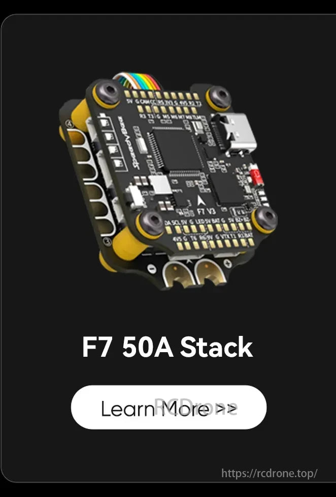 sz-2306-v2-motor-recommend-fc-p MEPS SZ2306 Brushless Motor, The SZ2306 motor has fewer thicker arms for improved impact resistance and reduced weight.