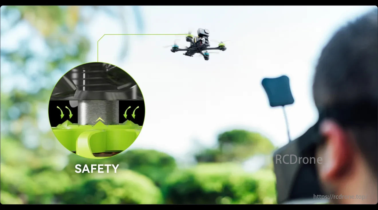 MEPS SZ2306 Brushless Motor, The SZ2306 brushless motor features an improved anti-slip propeller mount for secure hold during intense acceleration and high-impact maneuvers.