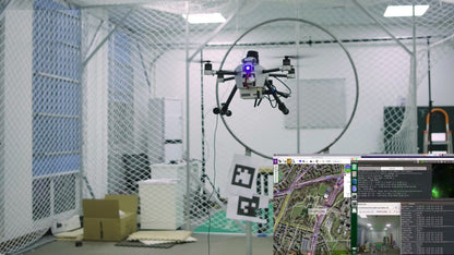 The Prometheus P450 drone kit enables scientific research, teaching, and development of drone applications with open source AI and computer vision.