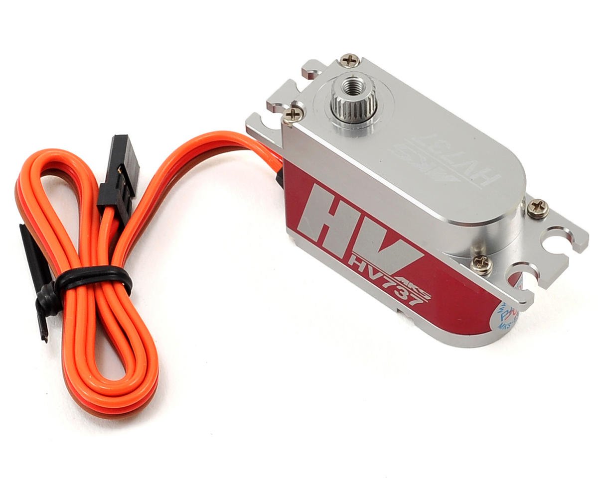 MKS Servos HV737 Titanium Gear High Speed Servo w/Aluminum Case (High Voltage)