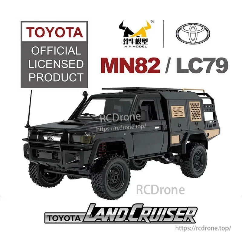 Toyota Licensed 1/12 Scale RC Pickup Truck Model, 4WD Electric Full-Scale Remote Control Car.