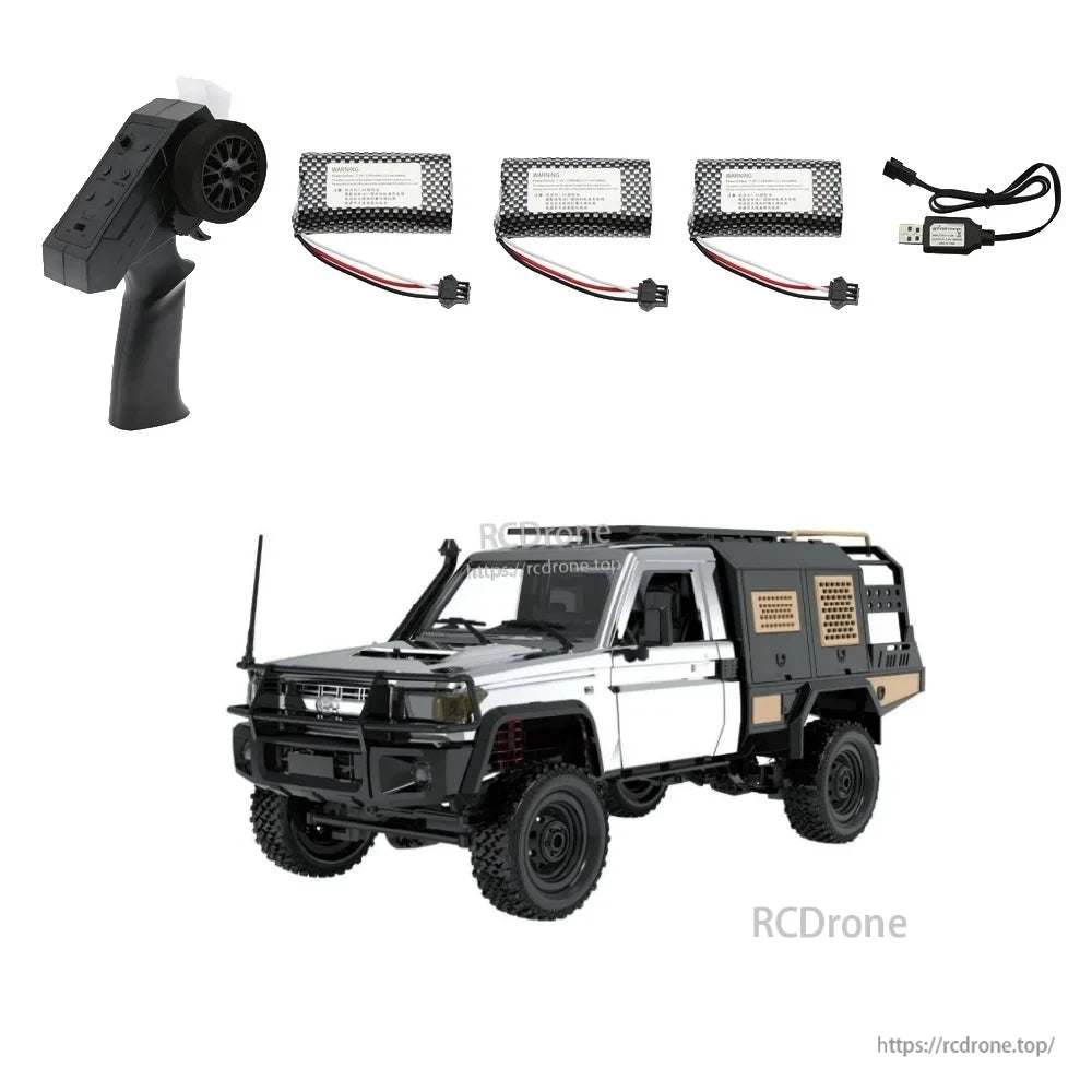 Mn82s Supertourer RC Pickup, A 1/12 scale RC pickup with strong magnetic motor, waterproof steering gear, and 4x4 mid-drive transmission, suitable for off-road adventures.
