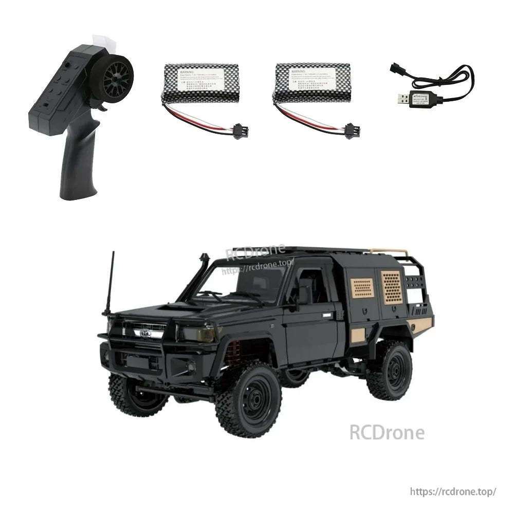 Mn82s Supertourer RC Pickup, Up to 45 minutes of operation on a full charge.