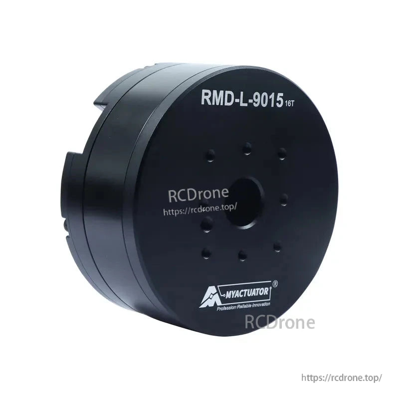 MyActuator RMD-L-9015: 24V, 5N·m peak torque, 0.001° precision BLDC servo motor for robotics and automation.