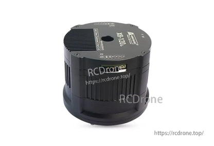 The RMD-X8-120 is a 48V, 574W servo motor with 110N·m torque, dual encoders, and EtherCAT/CAN BUS communication.