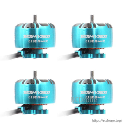 XSPEED 1206 3600KV brushless motor for RC FPV micro drones, compact and high-performance.