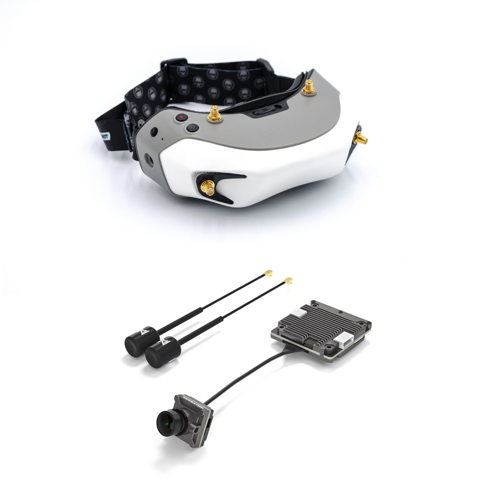 FatShark Dominator HD FPV Goggle Bundle w/ Antennas + Options – RCDrone