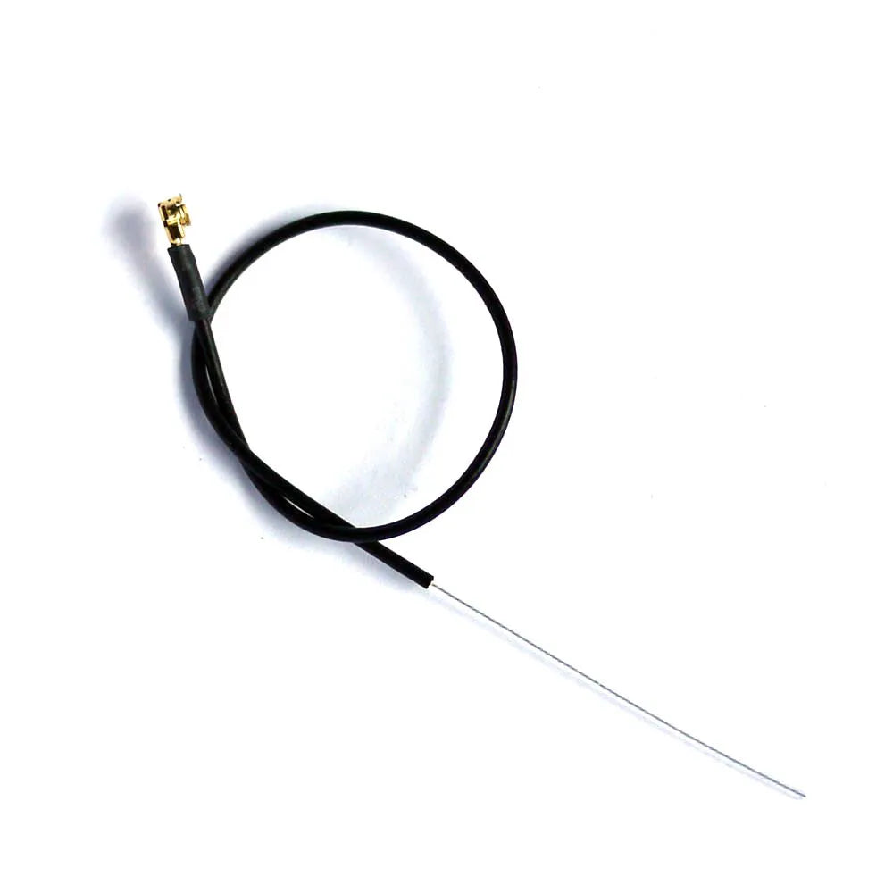 FrSky 2.4G receiver antenna coax lead with micro connector and exposed antenna element