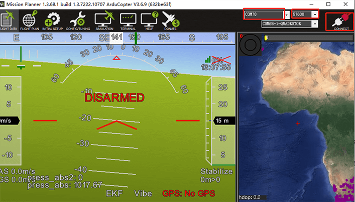 CUAV SX Radio - 1W 900MHz 64KM Long Range Radio Telemetry for Pixhawk Pixhack Flight Controller 8 CUAV SX Radio, mission planner