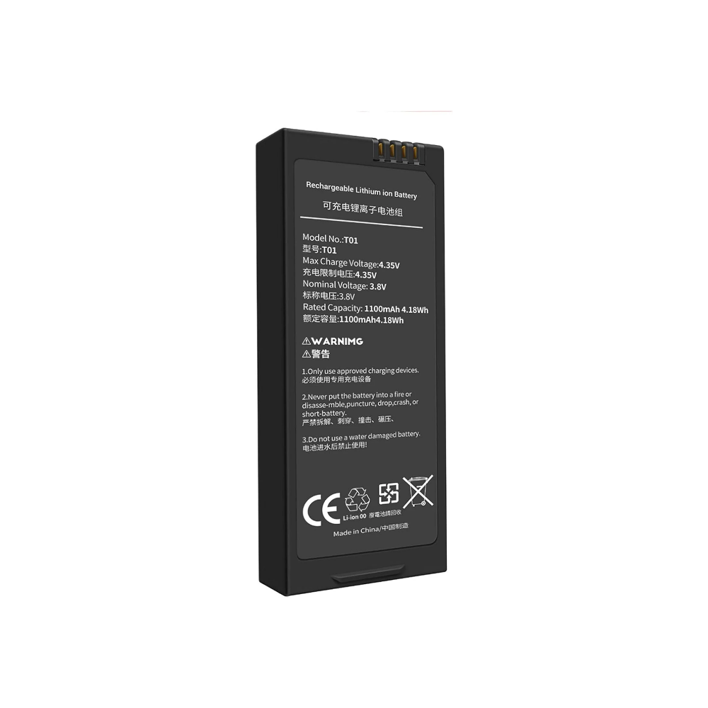 Tello-Drohnenbatterie – 1100 mAh 3,8 V Lithium-Batterie für DJI Tello