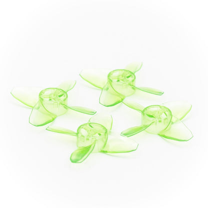 Emax AVAN TH Turtlemode 40mm 4-blade propellers, translucent green set of four