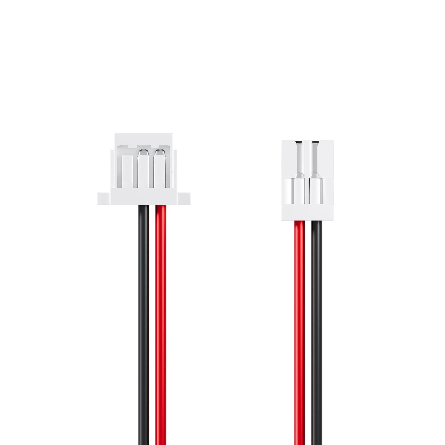 10pcs Flywoo Naked Gopro V2 Power Cable, Flywoo Naked GoPro V2 power cable with white connector and red/black two-wire lead