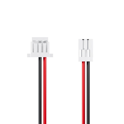 10pcs Flywoo Naked Gopro V2 Power Cable, Flywoo Naked GoPro V2 power cable with white connector and red/black two-wire lead
