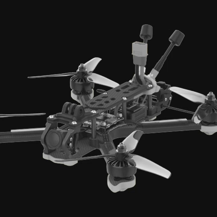 Iflight Nazgul5 Evoque F5x Fpv Drone Black With Gps 6s F5x Bnf Dji(nebula  Polar)
