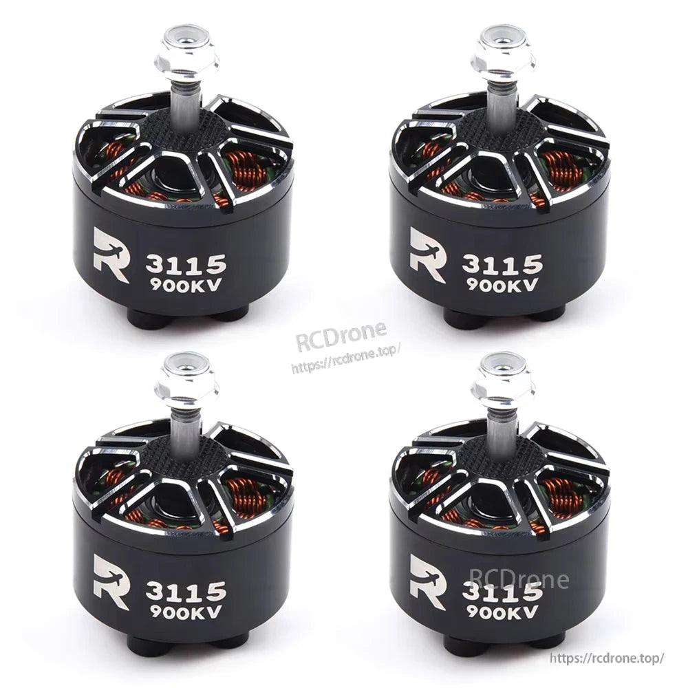 R3115 900KV Brushless Motor, A high-performance motor for 10-inch FPV drones, suitable for 3-6S use.