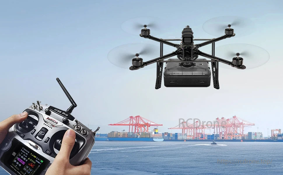 M435 Heavy Lift Drone, The main difference lies in whether it FPV and its version, specifically HD image transmission versus analog image transmission.