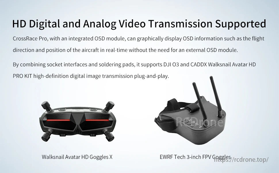 Radiolink Wolf QAV250 GPS FPV, CrossRace Pro offers real-time flight data, HD video transmission, and compatibility with major FPV gear for enhanced drone operation.