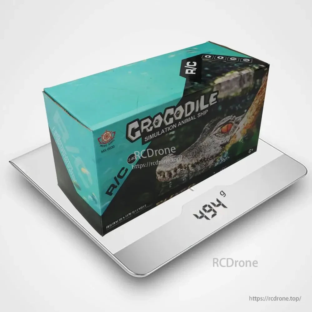 RC Boat, RC Crocodile Simulation Animal Ship 2.4G 494g