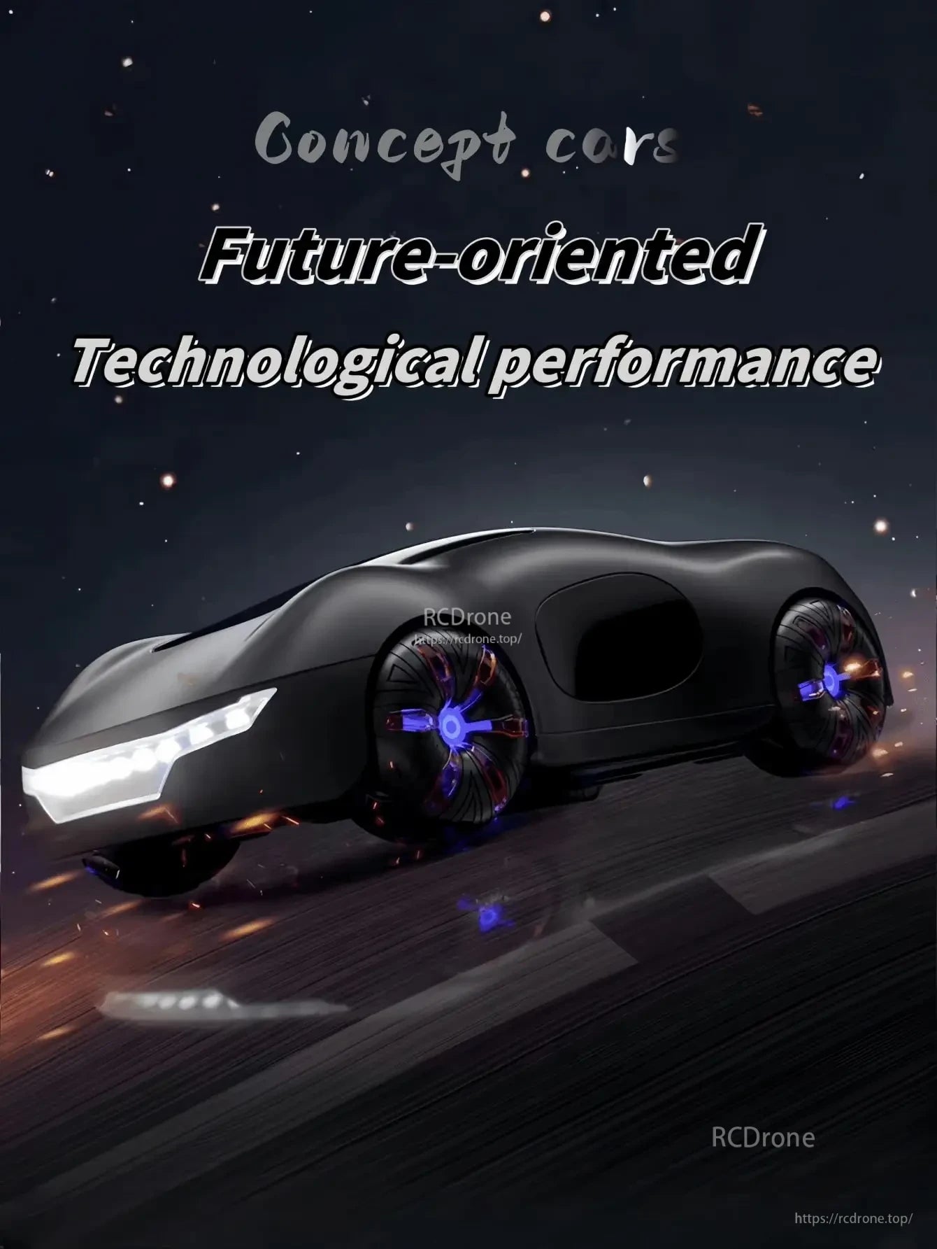 RC Car, Concept cars: Future-oriented technological performance