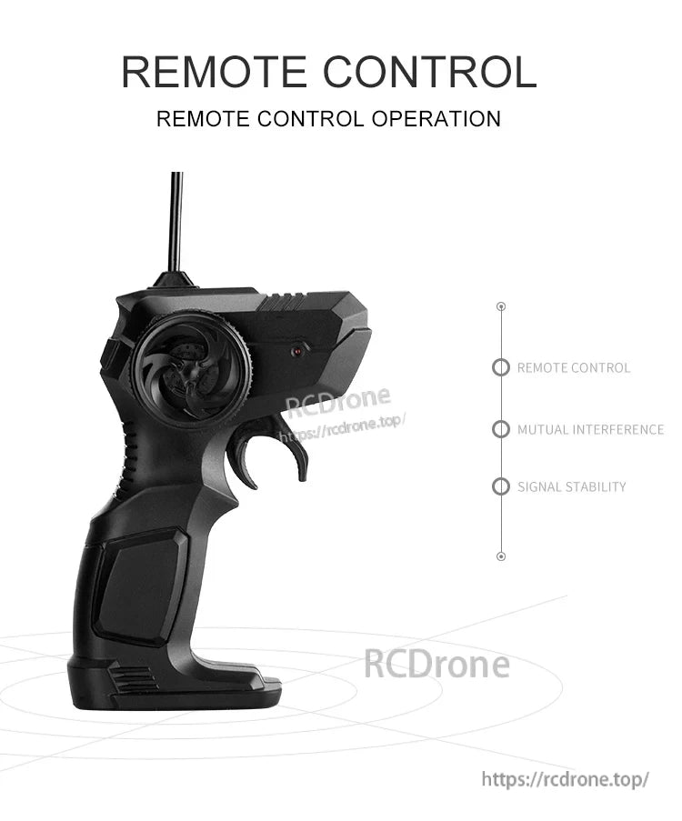 RC Off-Road Truck 1/12 4WD Alloy Climbing Car, Remote control with stable signal and low interference.