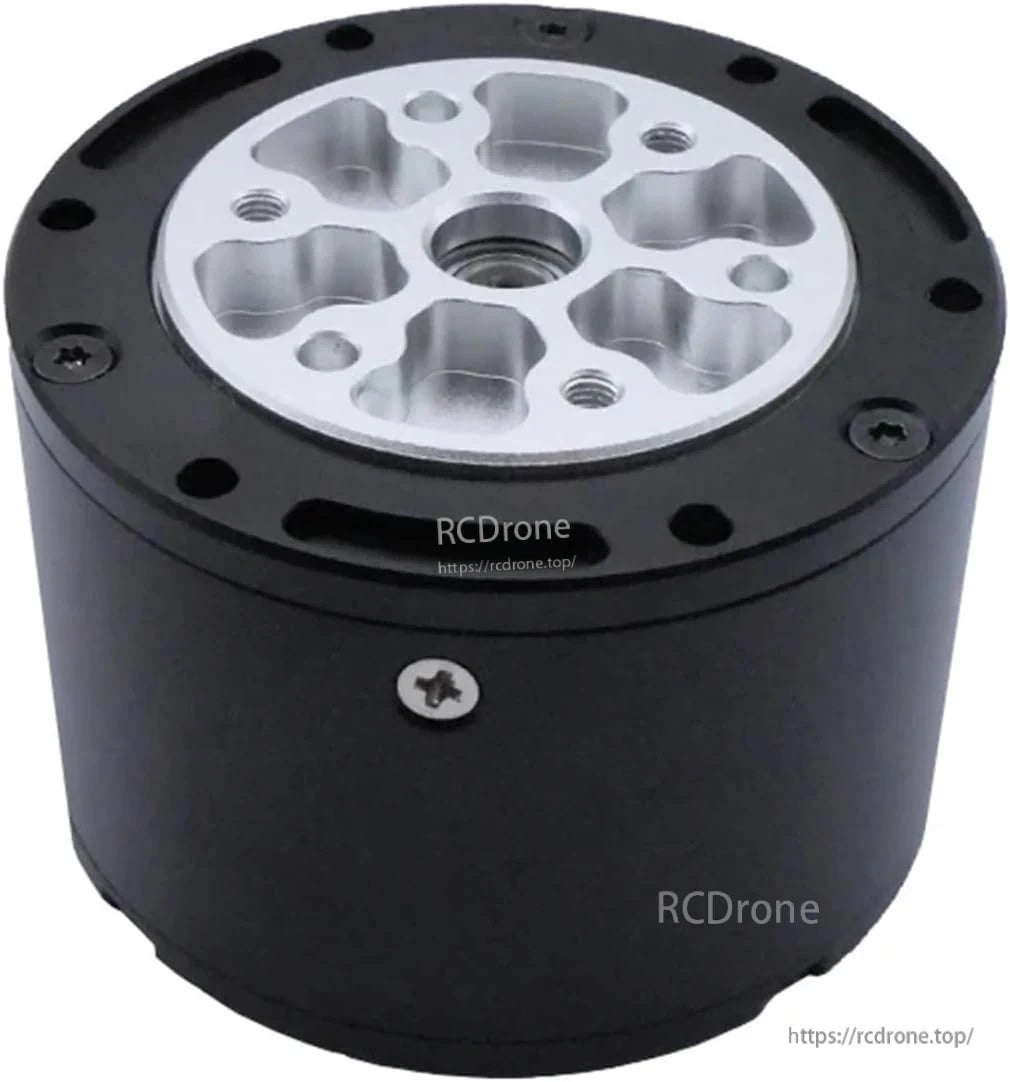 RCDrone T5001 Brushless Servo, High torque density motor with 1N·m rated torque and 2.5N·m peak torque in a compact Φ53mm housing.