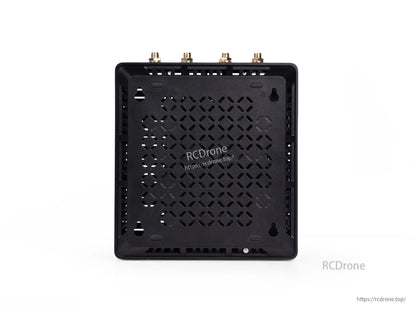 Compact edge AI computer with NVIDIA Jetson Orin Nano 4GB, 128GB SSD, HDMI, USB 3.2, and GbE for high-performance AI applications in robotics and IoT.