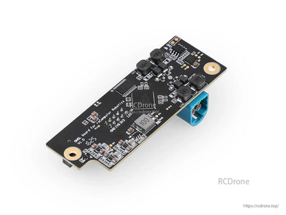 GMSL board for reComputer Robotics V1.0 with MAX96712 deserializer, 4-camera coax support, 6Gbps/channel, compatible with Jetson Orin NX/Nano.
