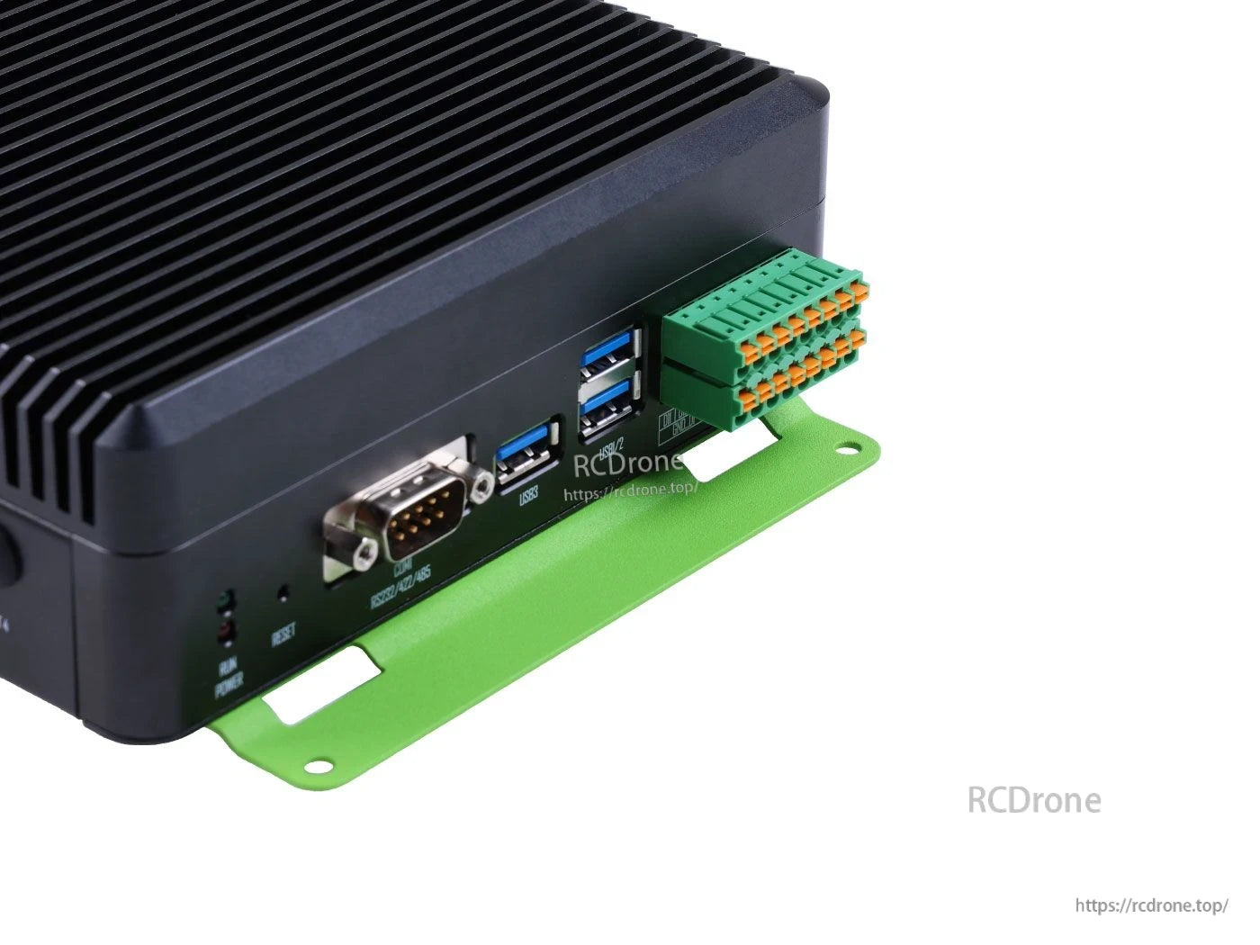 reComputer J2012: Jetson Xavier NX 16GB, 21 TOPS AI, dual PoE GbE, RS232/422/485, CAN, DI/DO—ideal for industrial edge AI applications.